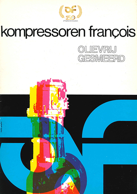 Brochure AF, design début des années 1980.