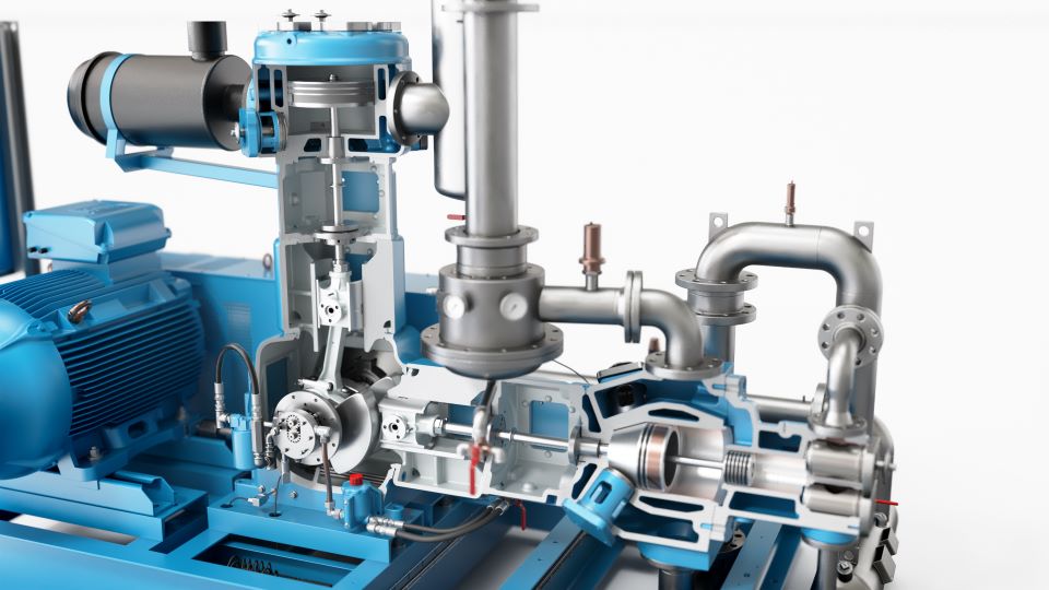 L Shape Design AF Compressor